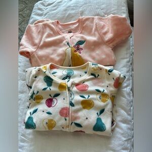 Pink and Cream One pieces from Kids Headquarters